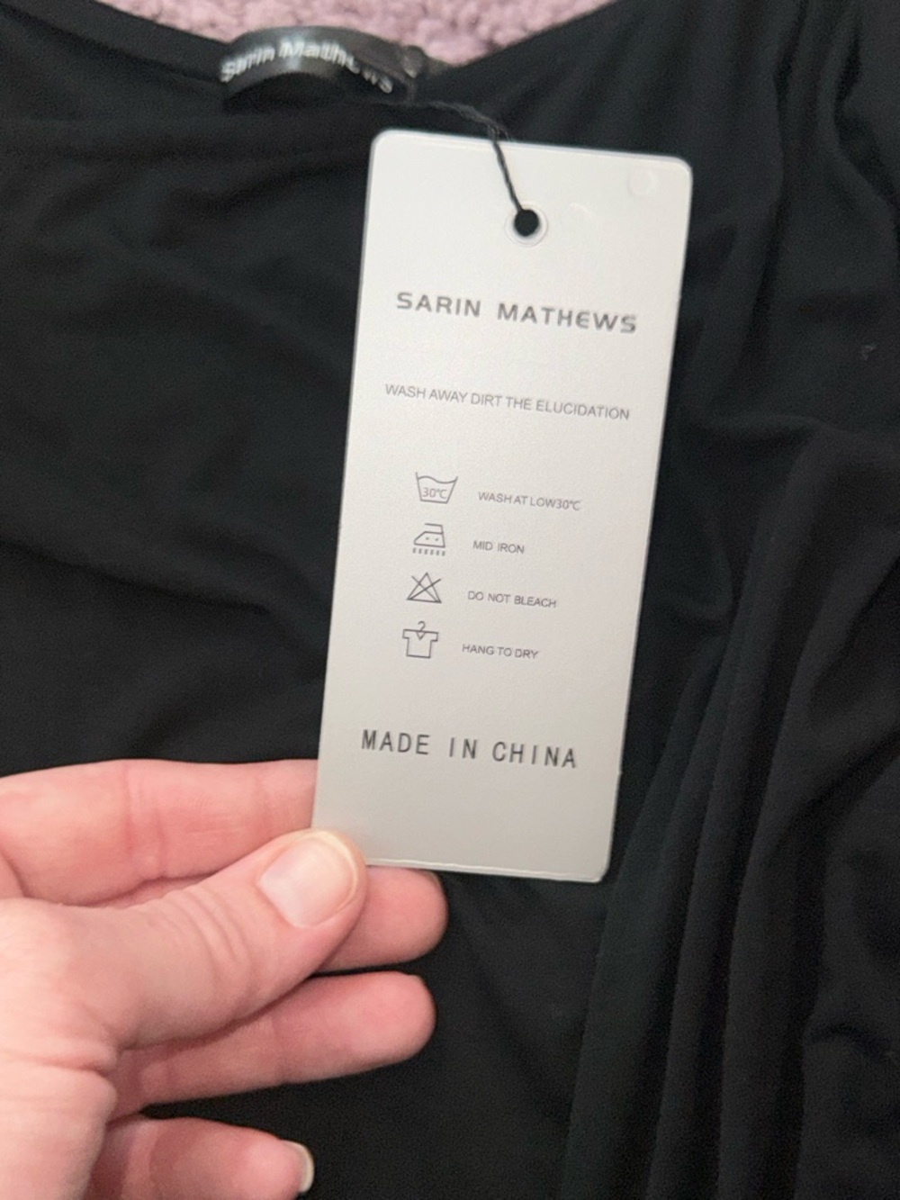 Sarin Mathews One-Shoulder Short Sleeve Tee - Picture 5 of 6